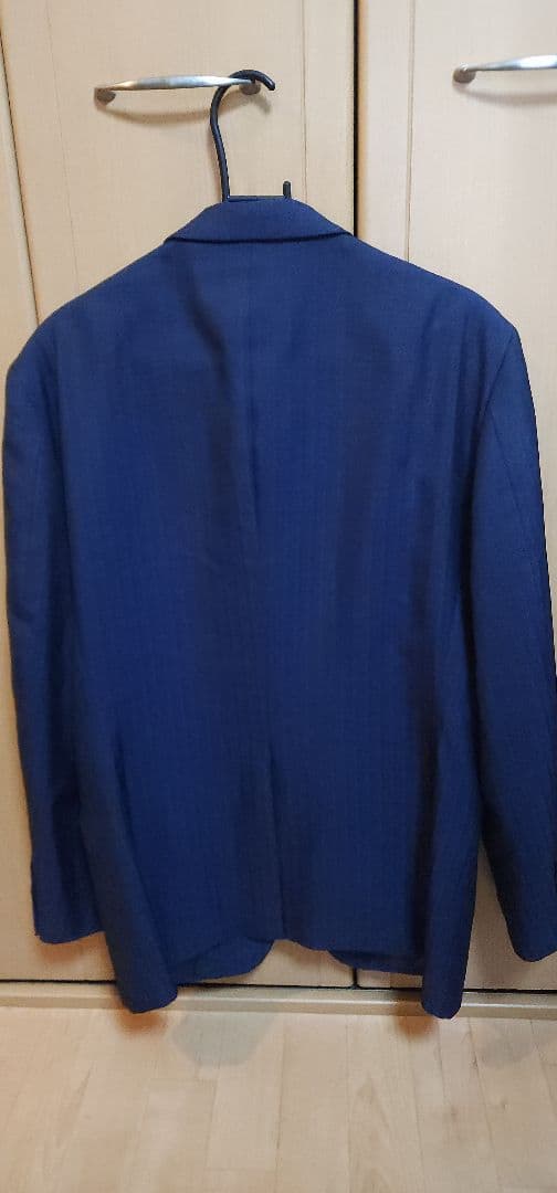 ★完売商品★　メンズティノラス　ネイビー ストライプ ビジネスジャケット