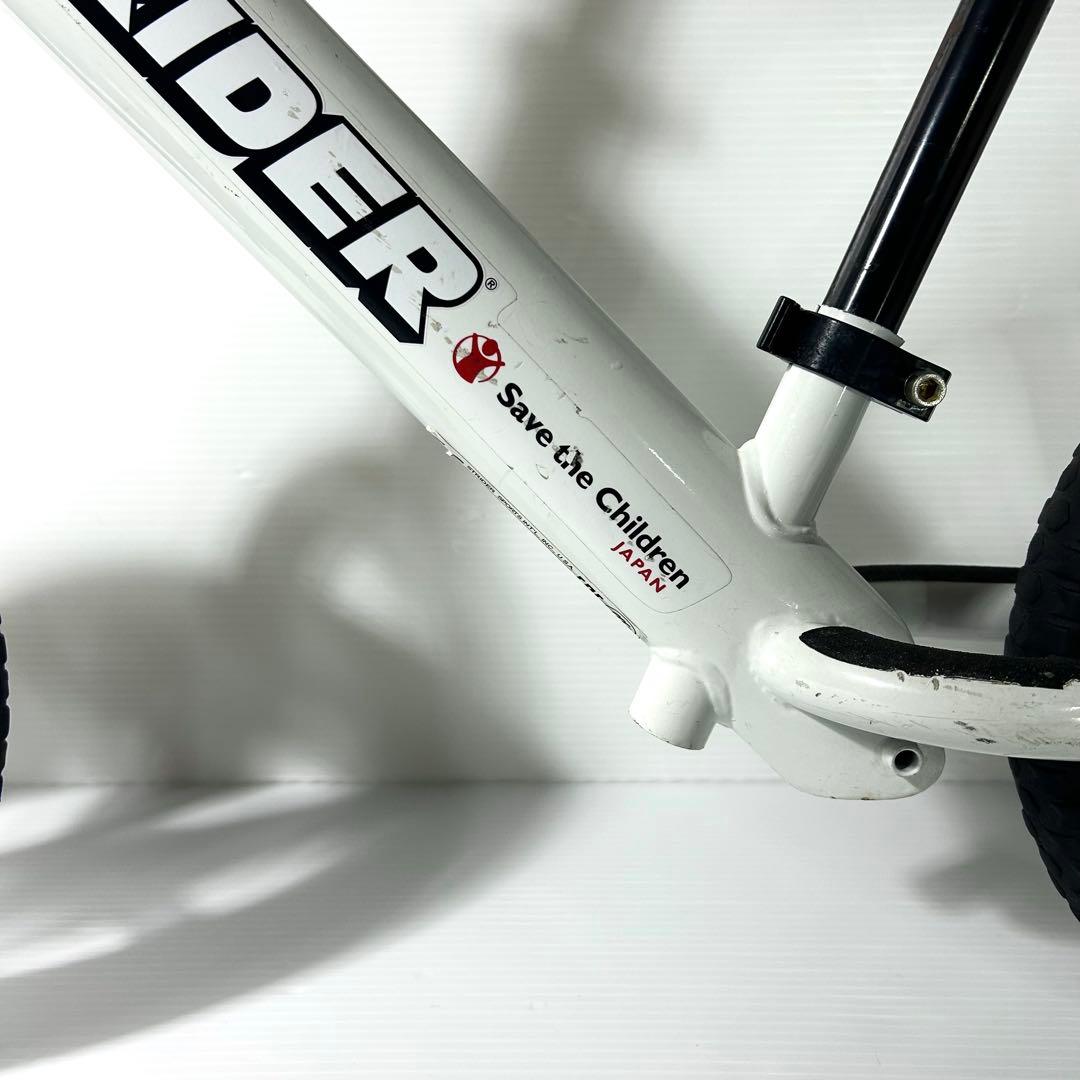 美品☆STRIDER SPORT バランスバイク ペダル無し ホワイト 白