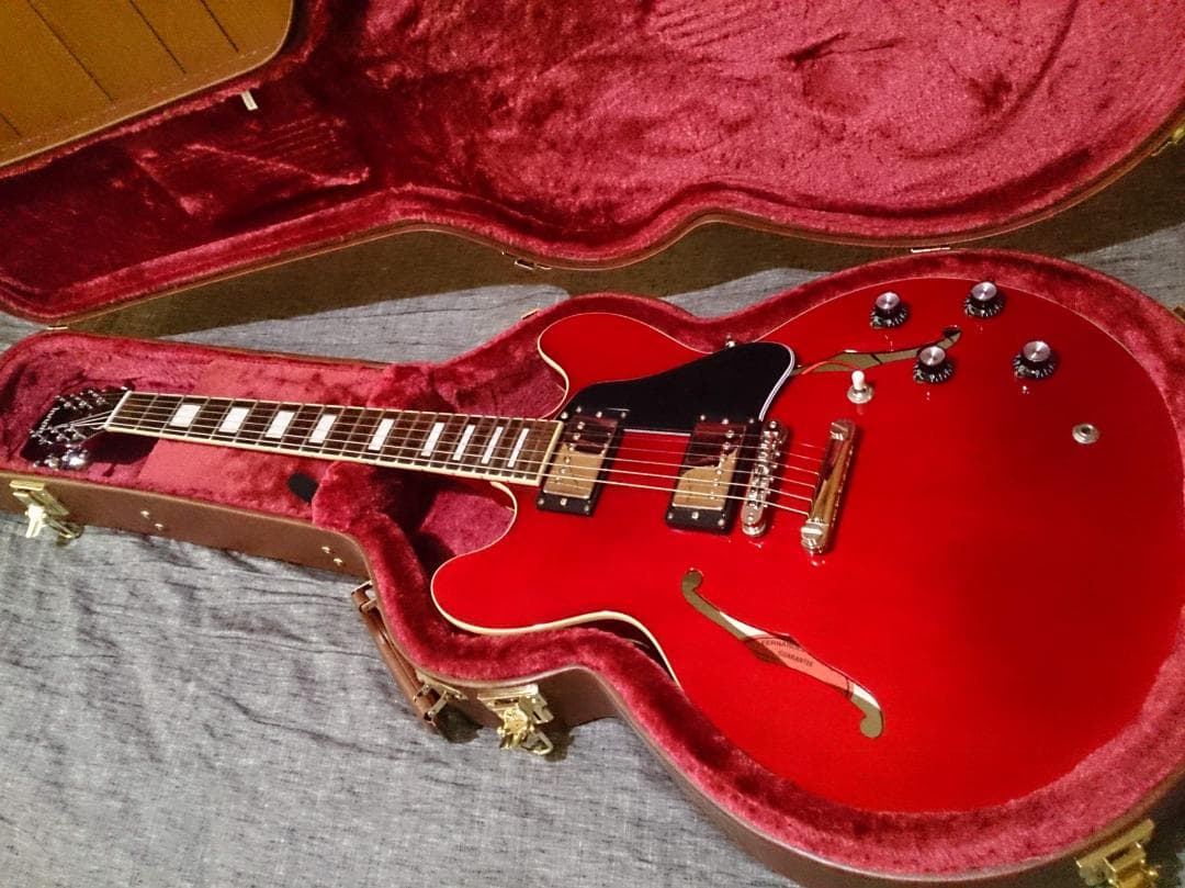 【ハードケース付属】 Burny SRSA65 ES-335タイプ