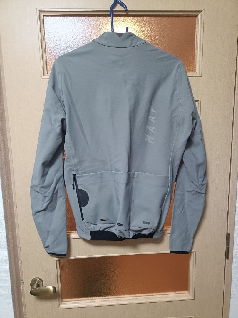 グレー サイクルジャージ LARGEサイズ