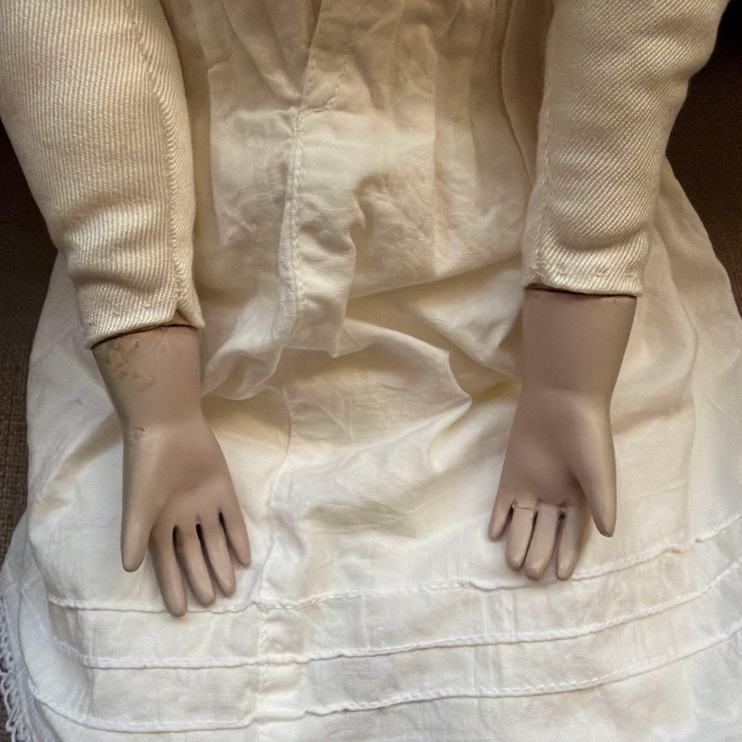 フランス　アンティーク　ドール　人形　ビスクドール