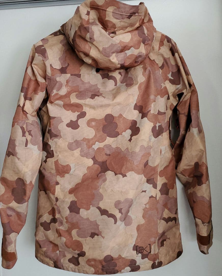 バートン ak スノボウェア ジャケット ゴアテックス　迷彩