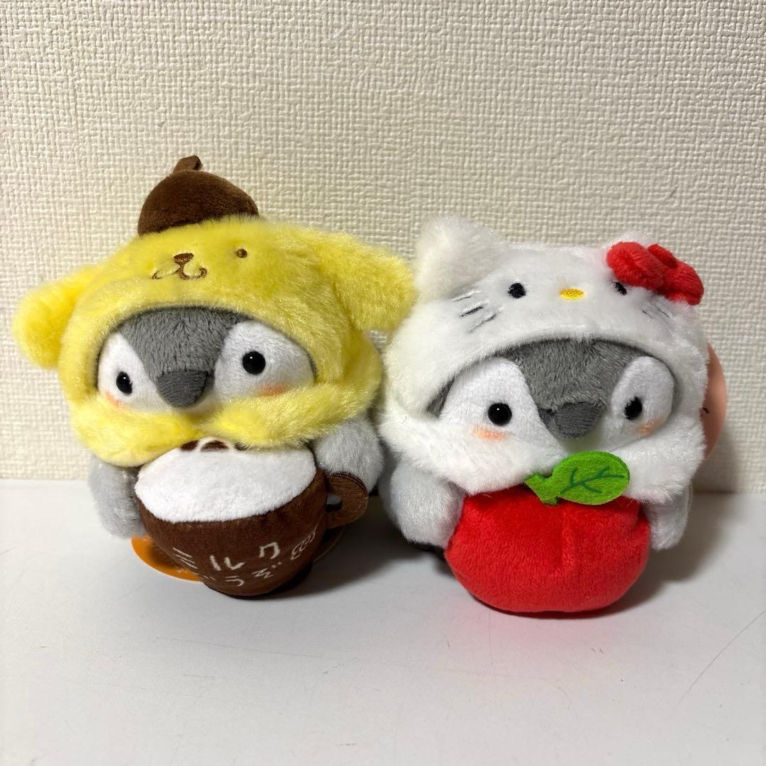 コウペンちゃん×サンリオキャラクターズ　きみをみまもるデスクトップぬいぐるみ