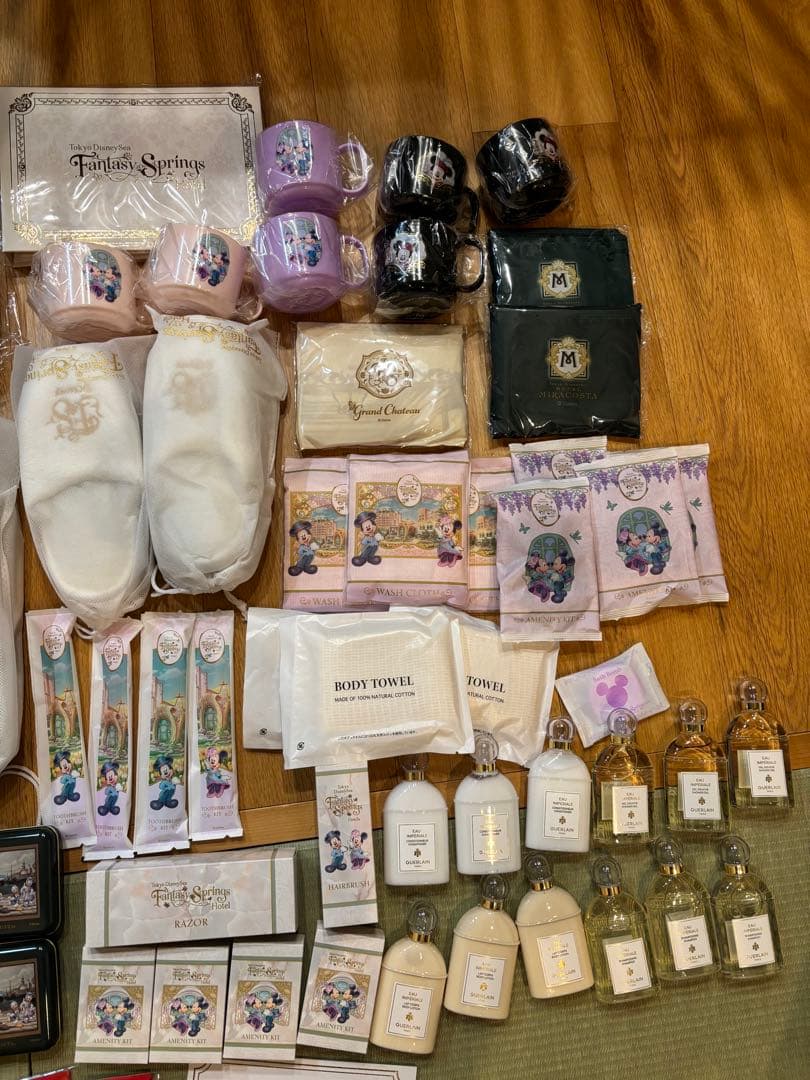 ディズニーホテル アメニティ まとめ売り ファンタジースプリングスホテル 試供品