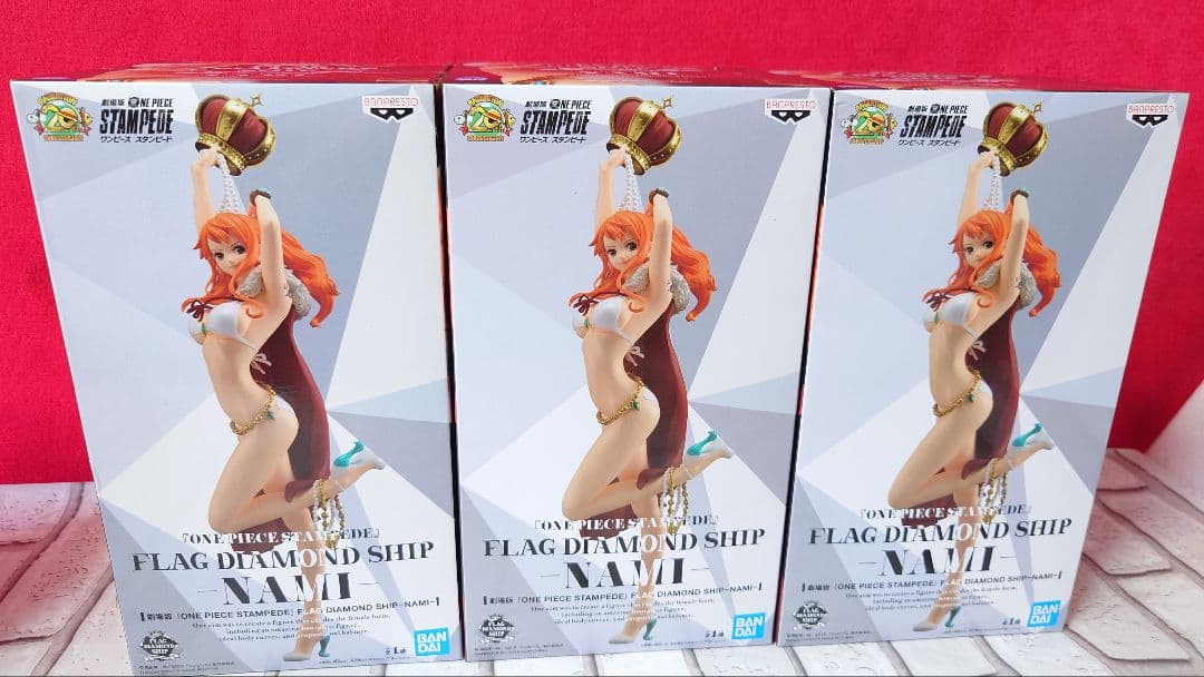 ワンピース　ナミ　FLAG DIAMOUD SHIP　 BWFC NAMI