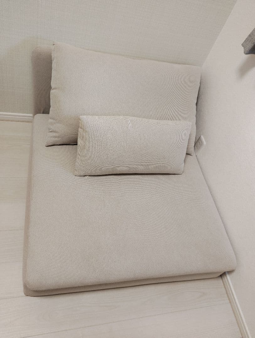IKEA イケア ソーデルハムン 1人掛け ソファ ライトベージュ 美品