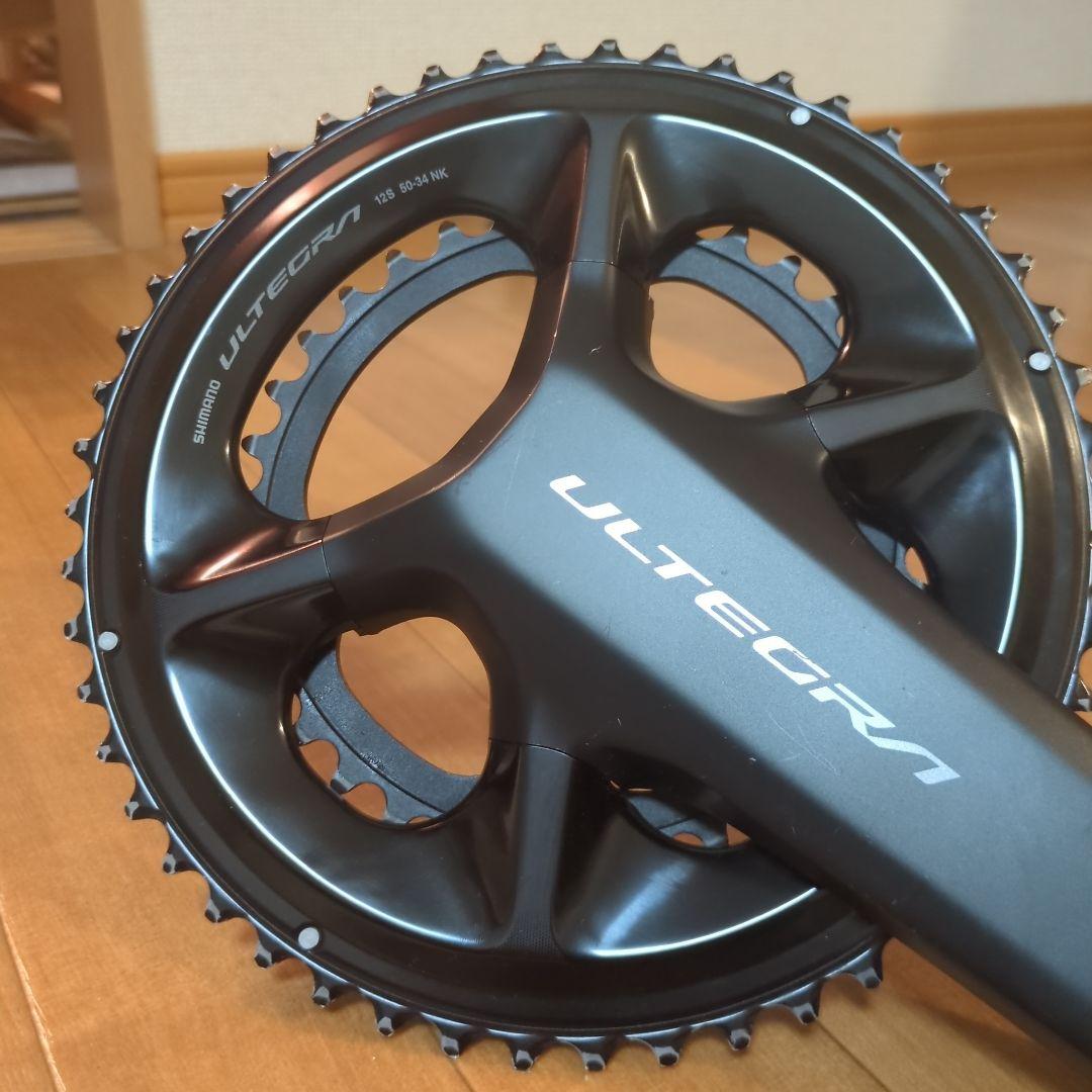 アルテグラ8100 クランクセット　人気のショートクランク160です 50-34