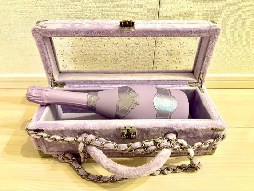 エンジェル ハロウィン ドゥミセック パープル ファータイプ シャンパン 箱付き