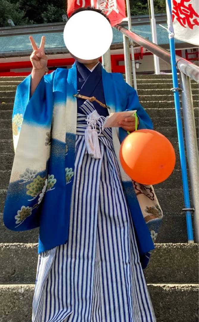 七五三　5歳　男の子　袴　一式