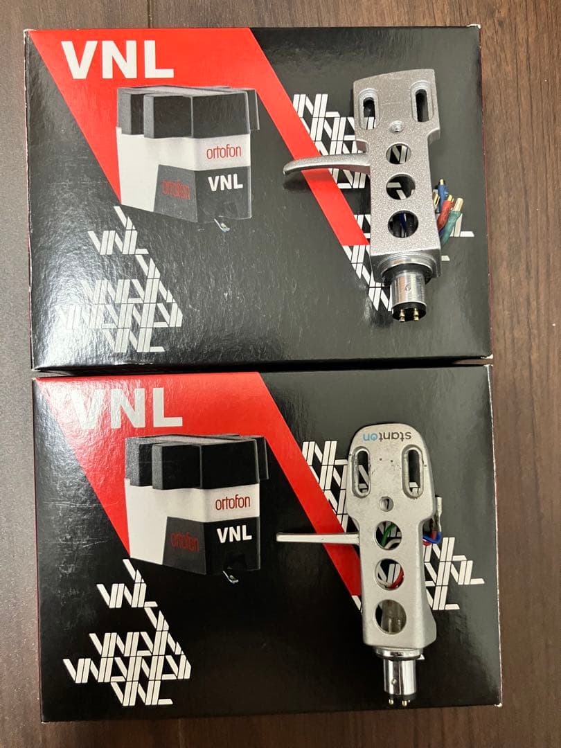 Ortofon VNL レコードカートリッジ 2個セット➕ヘッドシェル付き