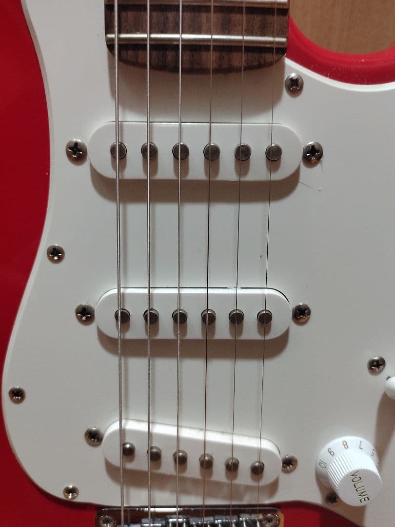 Squier ストラトキャスターミニ　ソフトケース付き 中古品