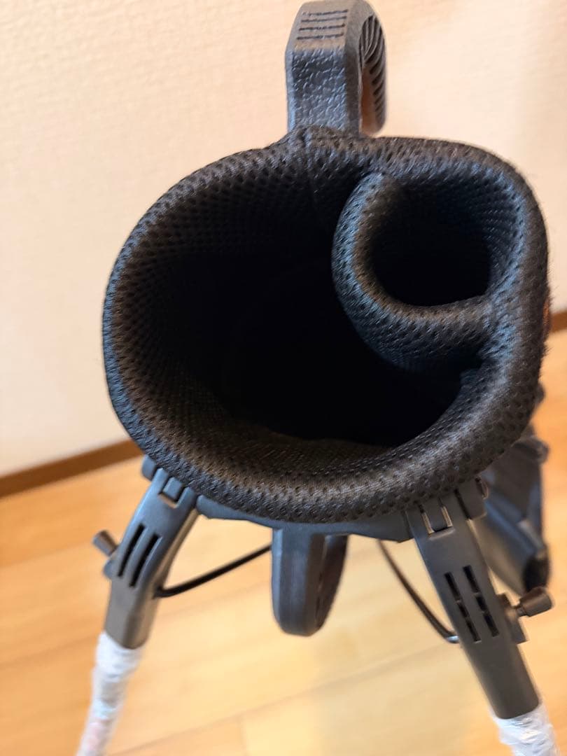 【レア】【新品未使用】ブリーフィング　セルフスタンド　キャディバッグ　オレンジ