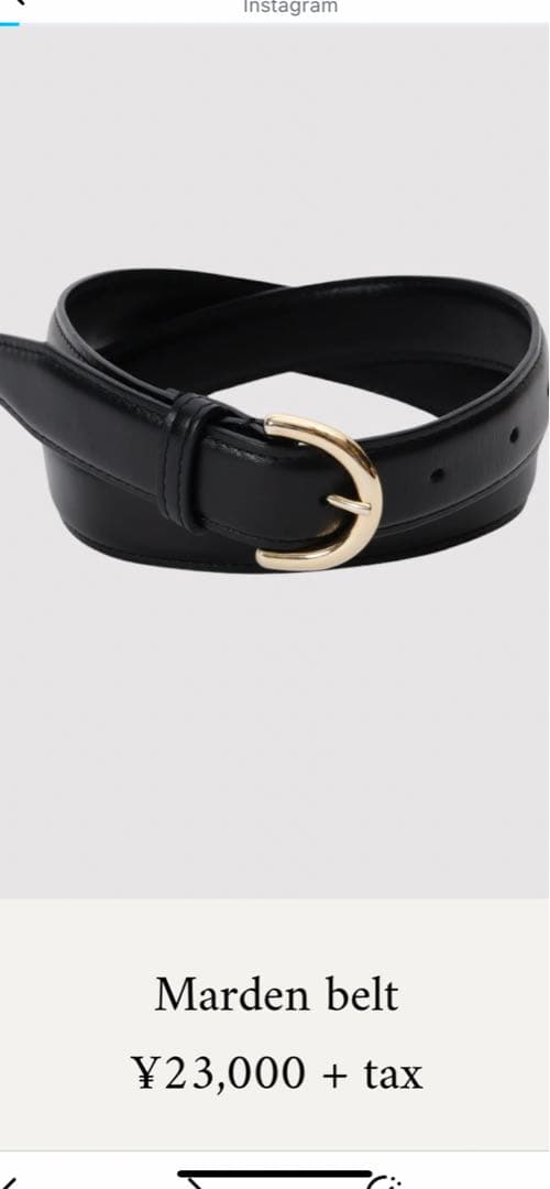 marno ベルト　丸林広奈