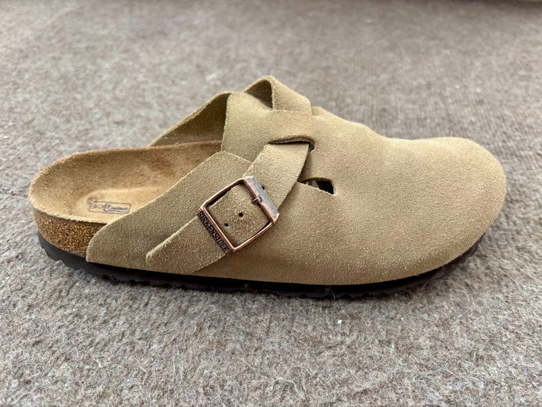ビルケンシュトック ボストン スエード 39 25.0cm