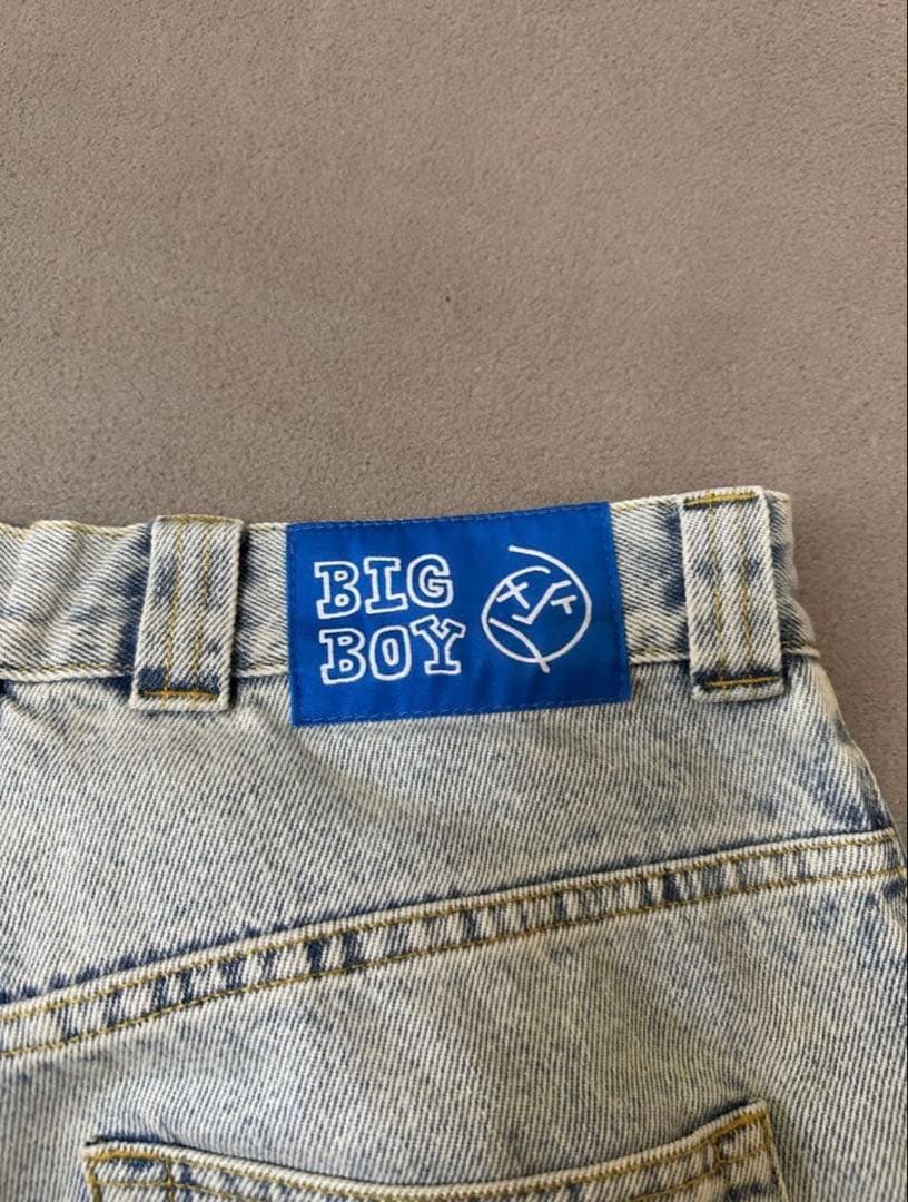 POLAR SKATE CO.BIGBOY S ライトブルー 旧ロゴ