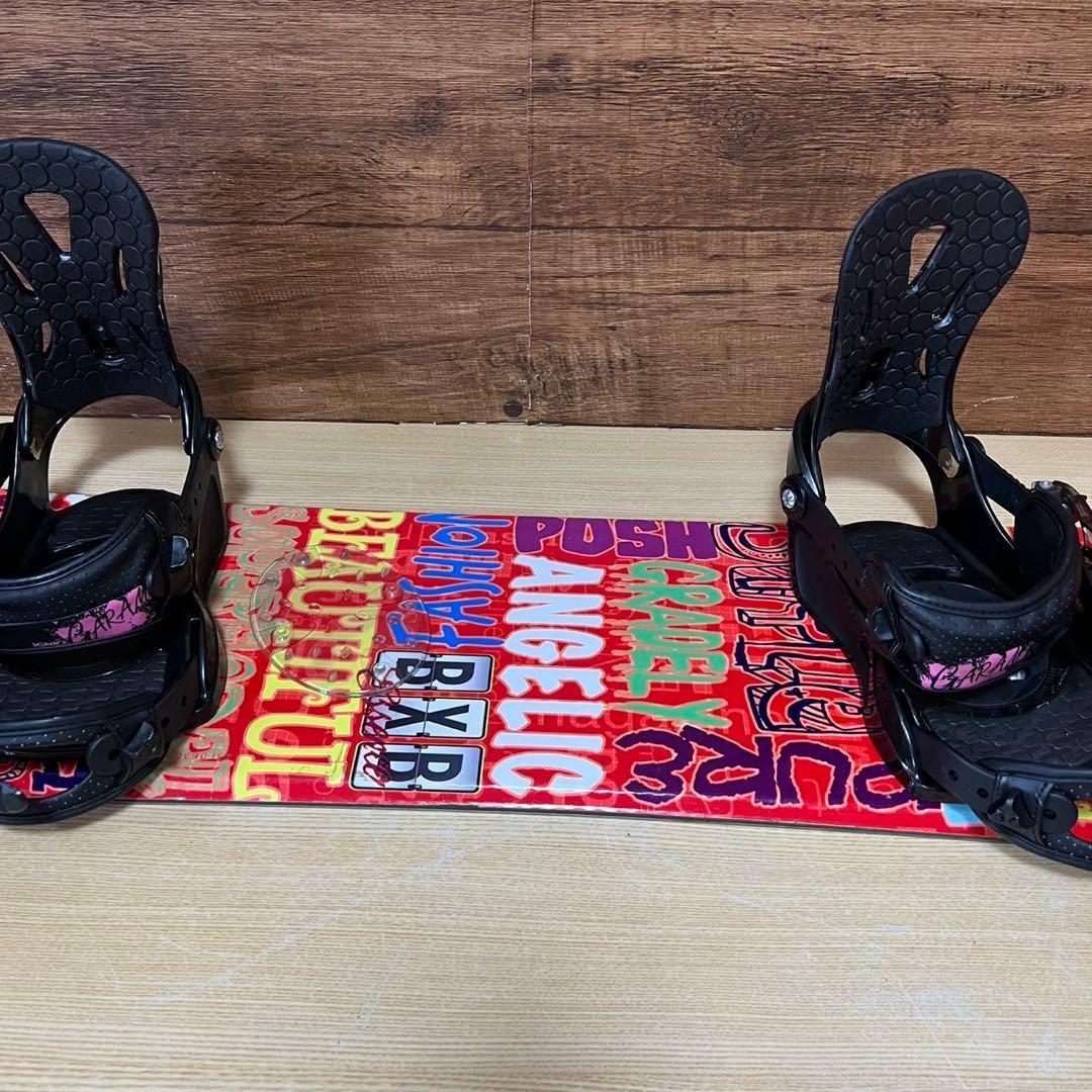 BXB IGNIO 初心者オススメ　レディース　スノーボード3点セット145cm