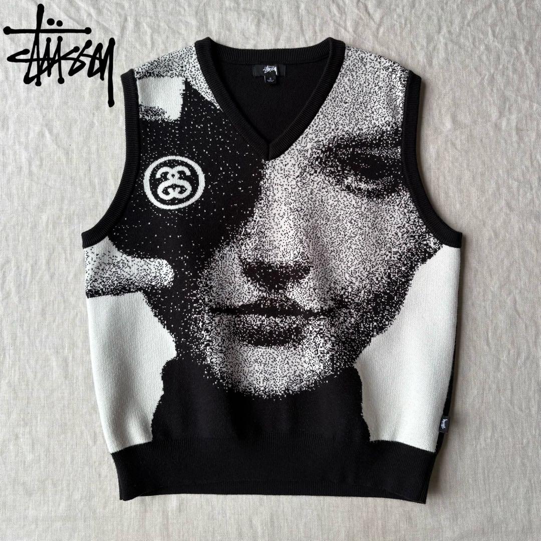 Stussy Photo Jacquard Vest フォト ジャカード ベスト