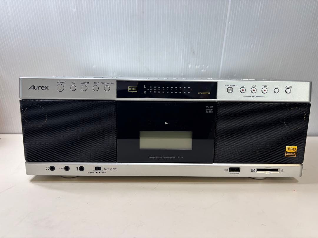 東芝 Aurex ラジオカセットレコーダー TY-AK1 2020年製