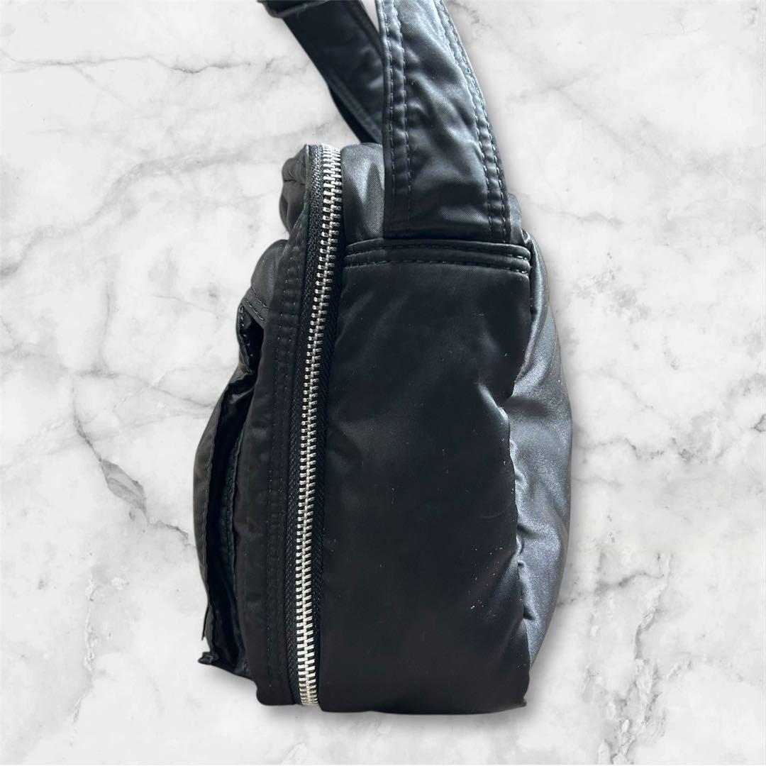 【極美品】PORTER TANKER ショルダーバッグ　２層　ブラック　L