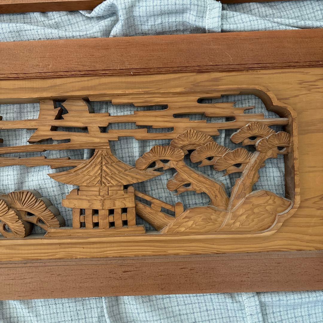 欄間セット らんま アンティーク 古民家 骨董品 貴重