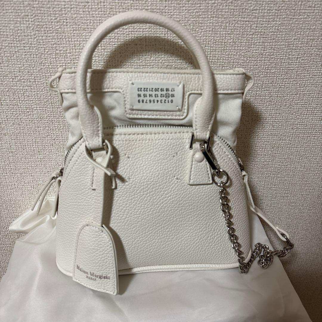 メゾンマルジェラ 5AC マイクロ 2way チェーン ショルダーバッグ