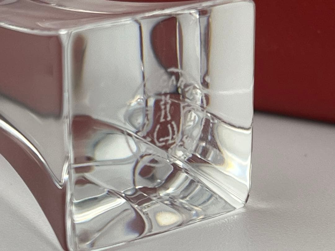Baccarat バカラ ペア リグレット 箸置き クリスタル