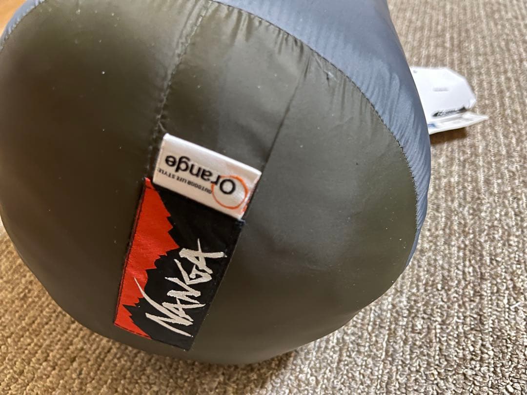 美品❗️ナンガorange別注 アルピニスト800オリーブ