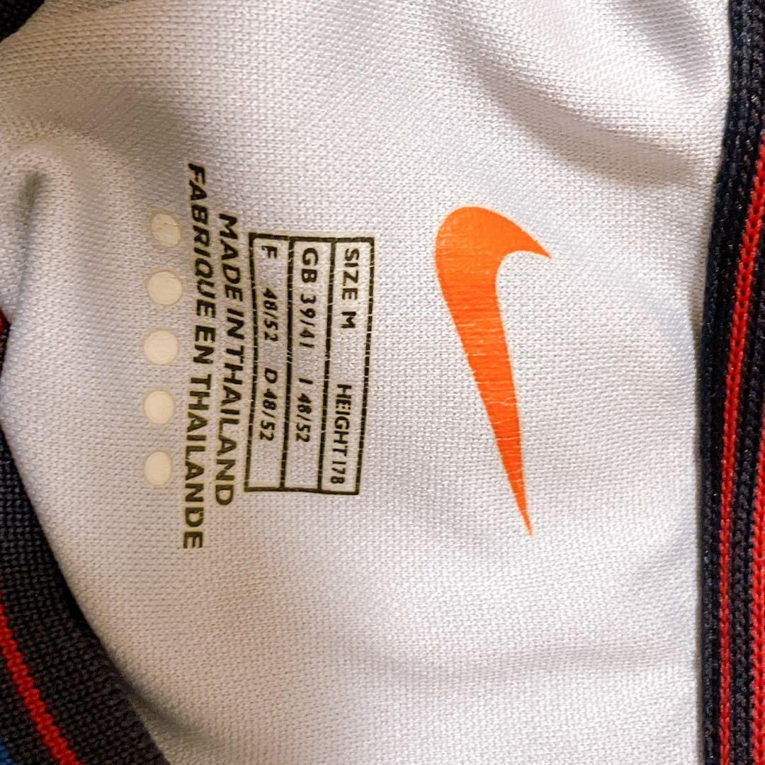 【大人気】y2k/NIKE×バルセロナ/センター刺繍ロゴ/トレーニングウェア/M