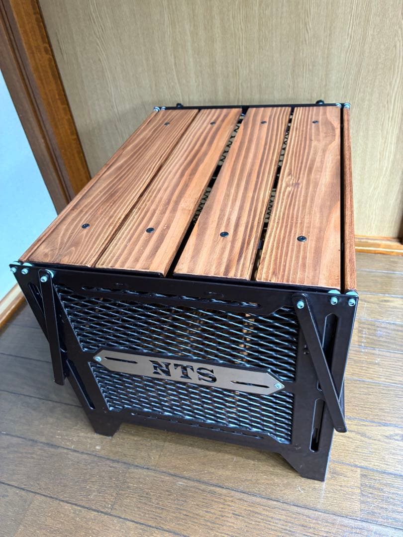 Lサイズ　ネイチャートーンズ　サイドアップボックス&テーブル キャンプ　焚き火