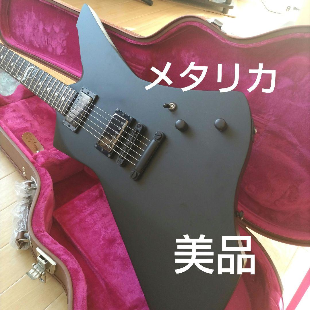 LTD エクスプローラータイプ エレキギター マットブラック メタリカ