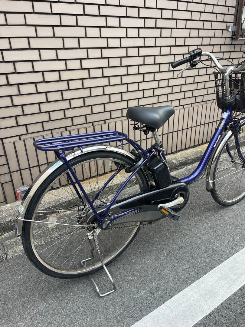 Panasonic 電動アシスト自転車 シティタイプ 紫
