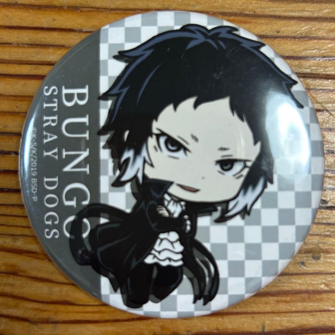 文豪ストレイドッグス 缶バッジ　芥川龍之介　文スト