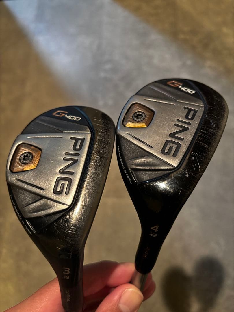 【名器セット】PING G400 3U & 4U MCI 60-S