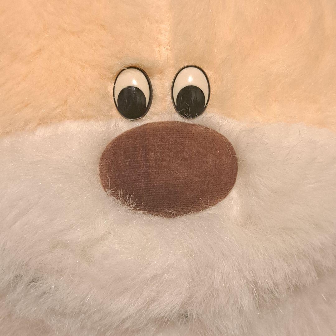 昭和レトロな猫のぬいぐるみ クリーム色 ヴィンテージ　ビンテージ　アンティーク