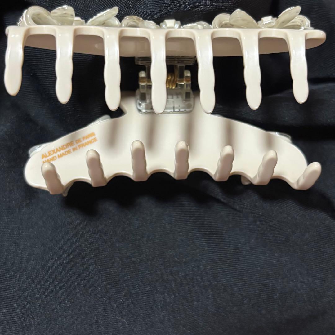 アレクサンドルドゥパリ クリップ　Mサイズ　リボンモチーフ