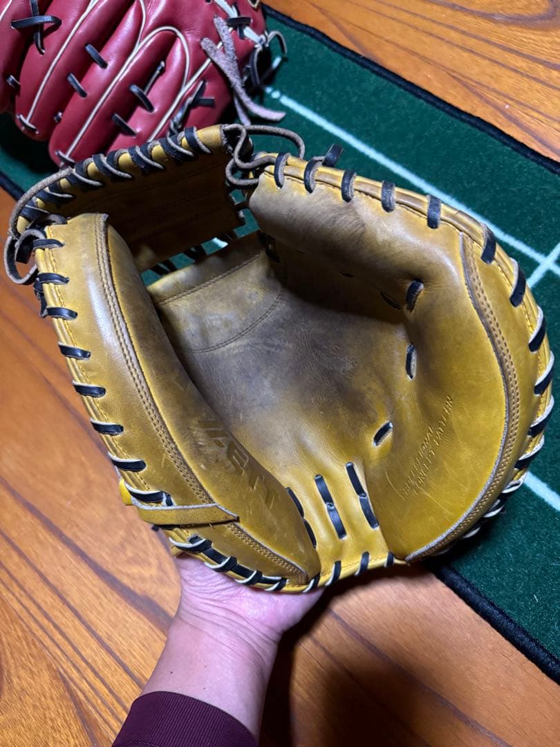 ZETT軟式捕手用　けけ