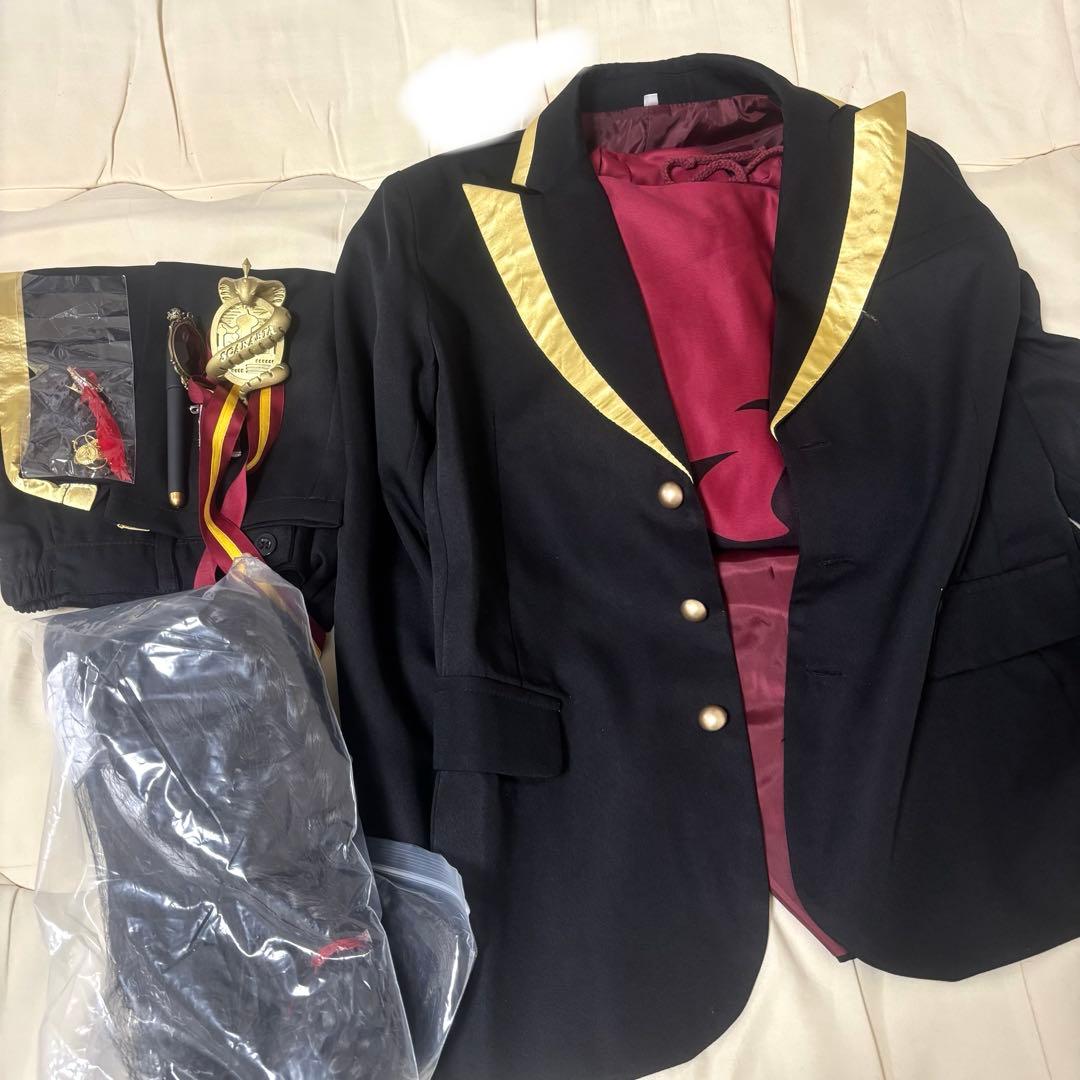 ✧ コスプレ ✧ ツイステ ジャミル 衣装 制服 ウィッグ 小道具 フルセット