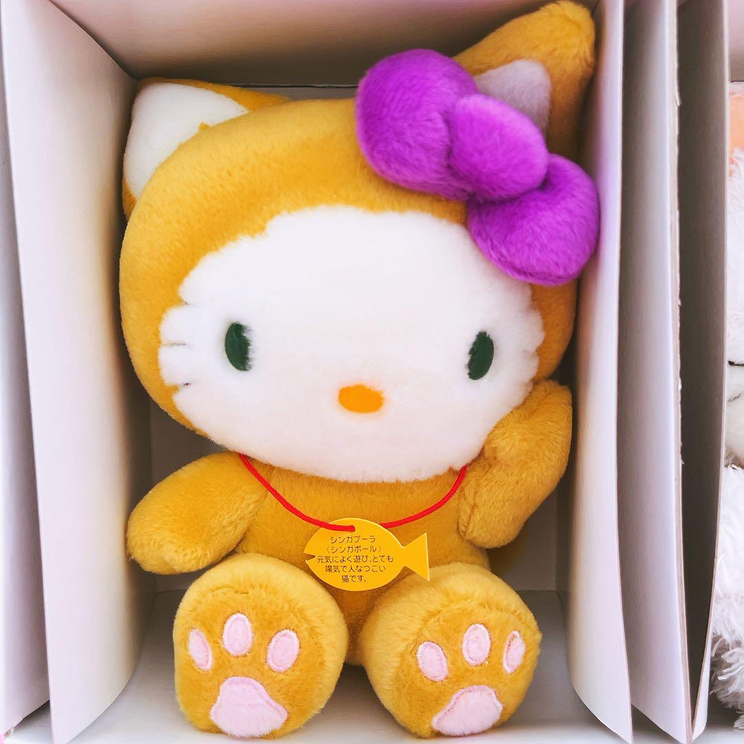 希少レア　ハローキティ　世界のネココレクション　コンプリート　サンリオ
