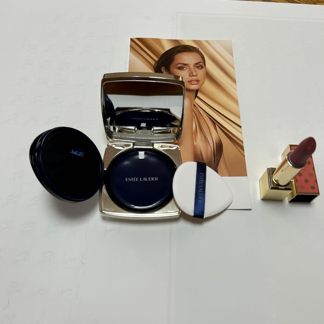 クッションメークファンデ　リップスティック