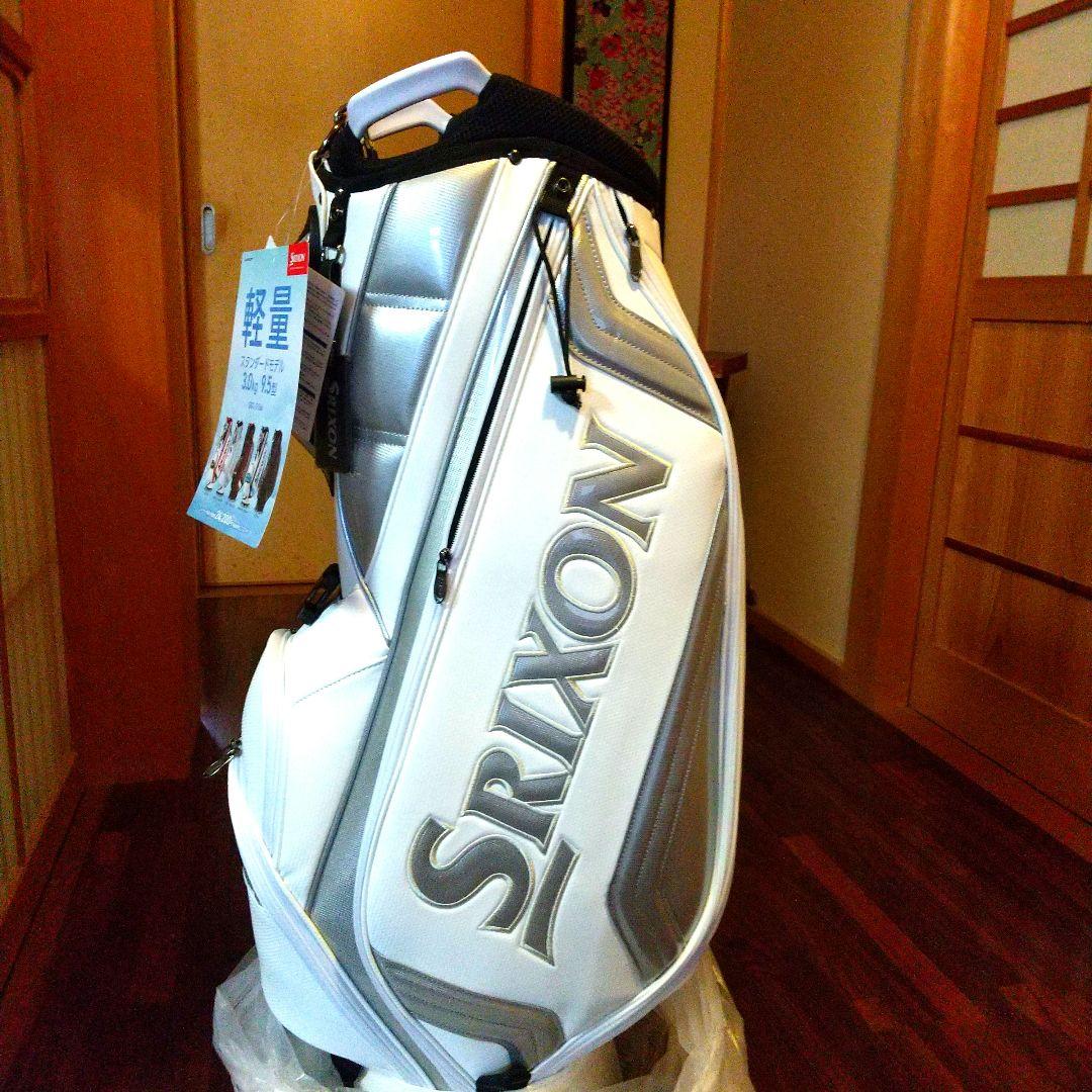 新品未使用 スリクソン SRIXON ゴルフ用キャリーバッグ ホワイト