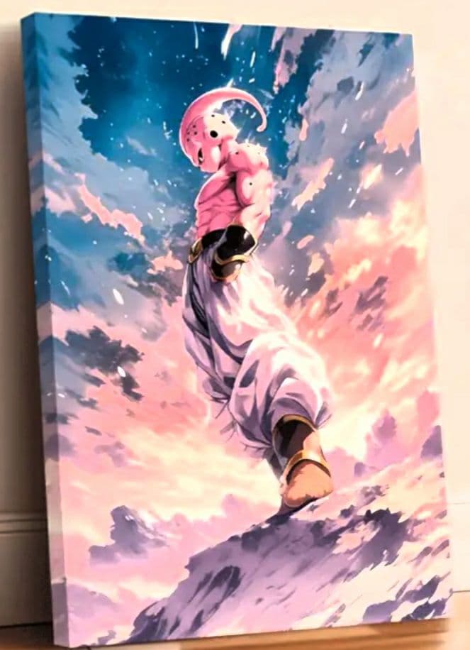 「激レア」魔人ブウ グラフィックアート2種類画