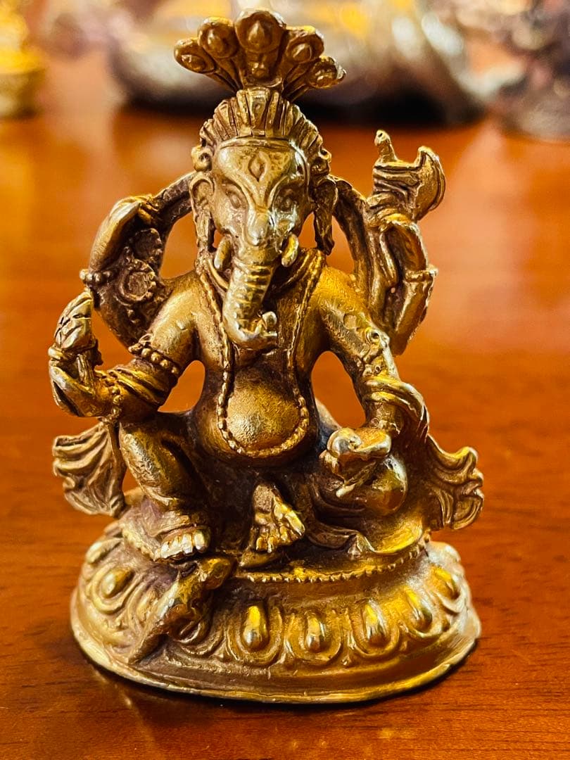 新品 送料無料 ガネーシャ 置物 チベット密教 ガネーシャ神様 ヒンドゥー教c