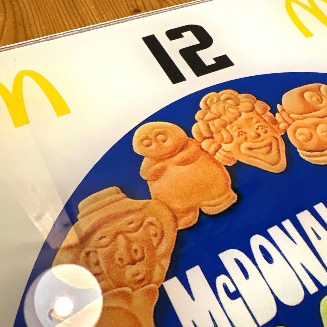 レア！　1978年　マクドナルドランド　クッキー　クロック　時計　看板　グリマス