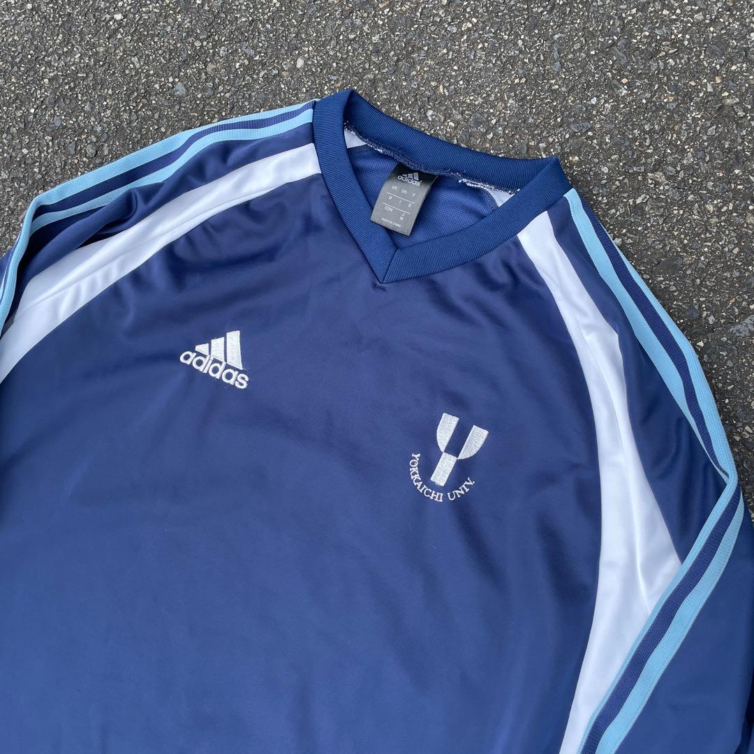 【00s アーカイブ】テックadidas ゲームシャツ　レア　y2k裏原ポパイ