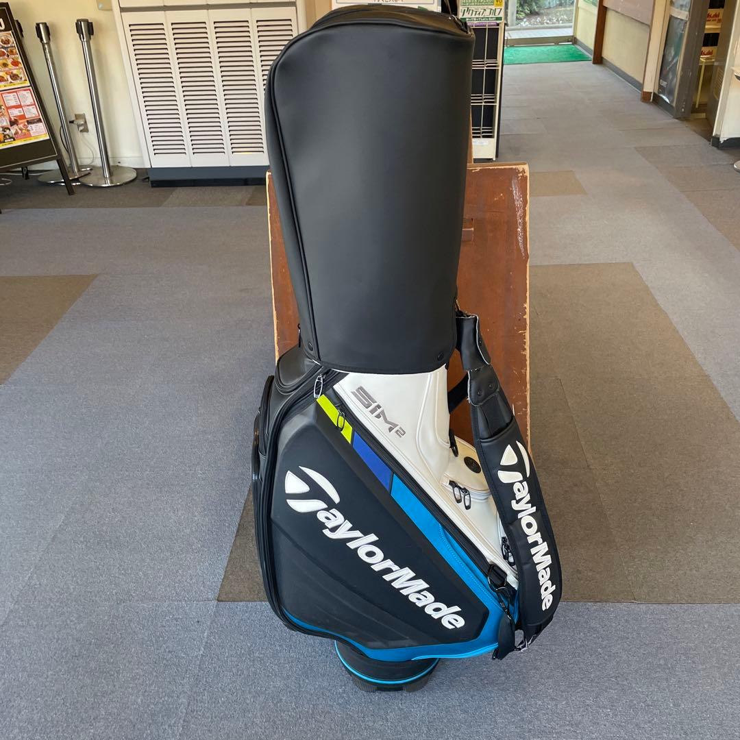 TaylorMade キャディバッグ ブラック/ホワイト/ブルー