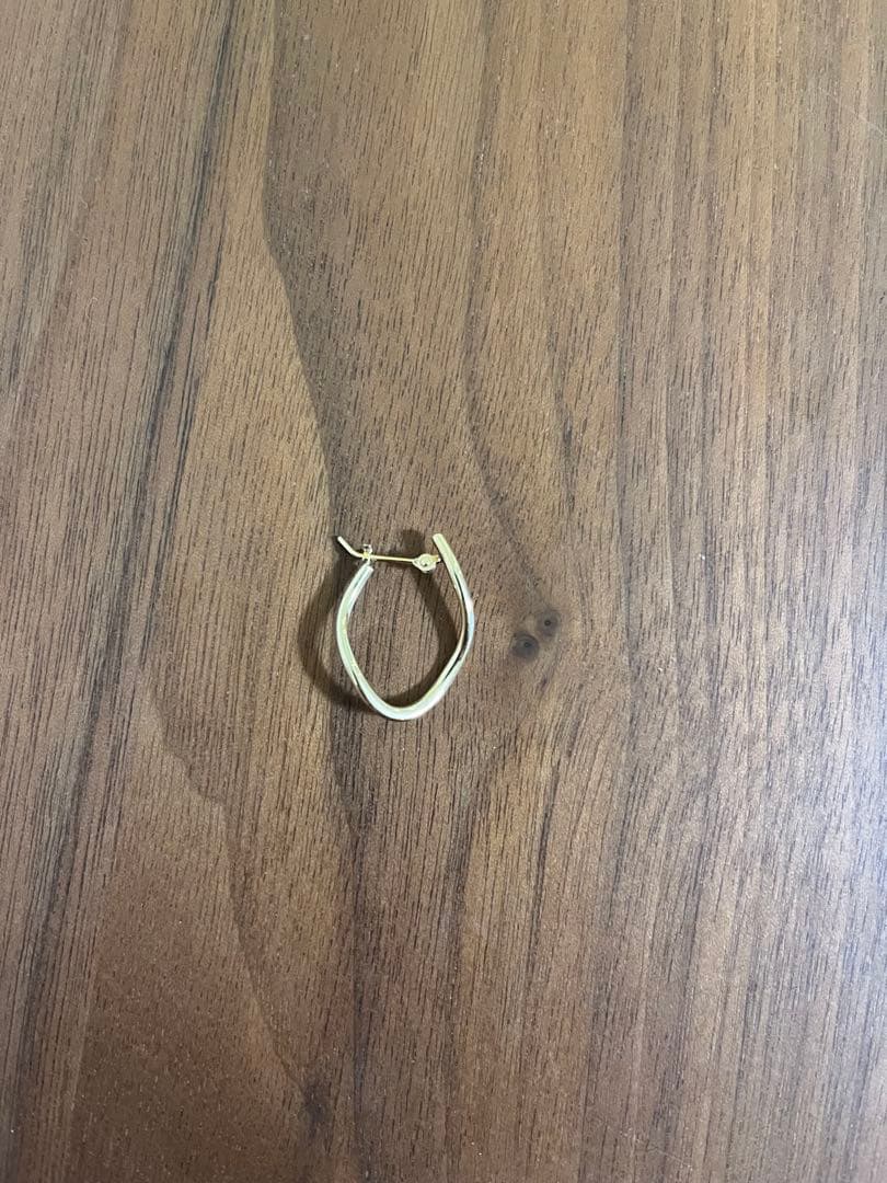 ageteアガット　フープピアス※片方のみ