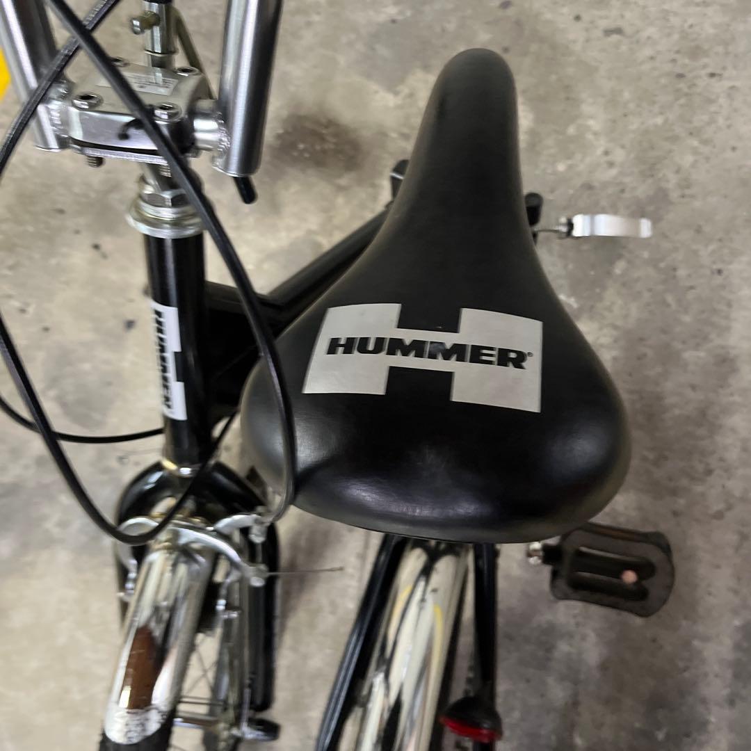 HUMMER 折りたたみ自転車 黒