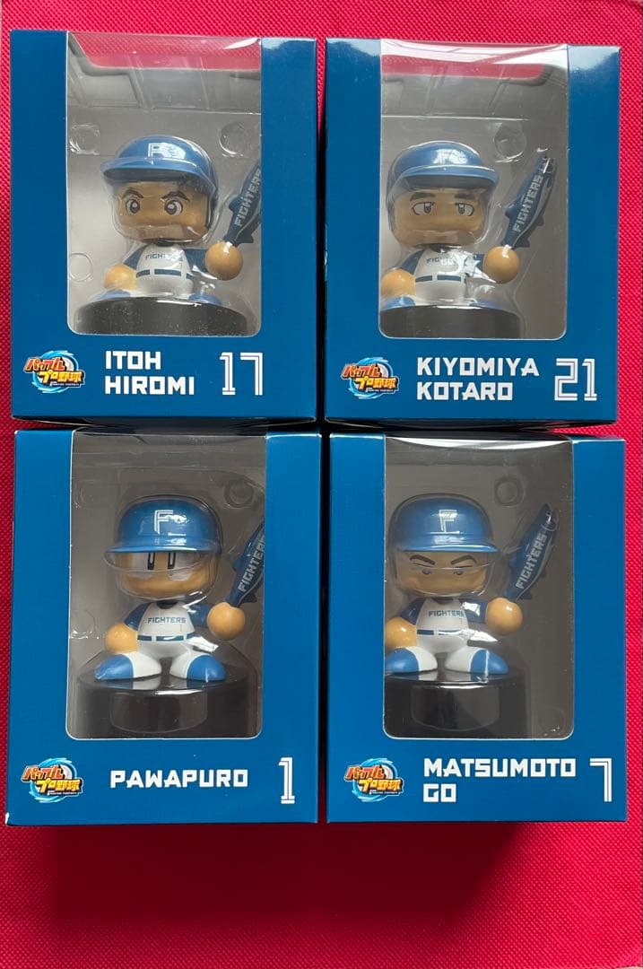 北海道日本ハムファイターズ×パワプロ　ボブルヘッド【未開封】