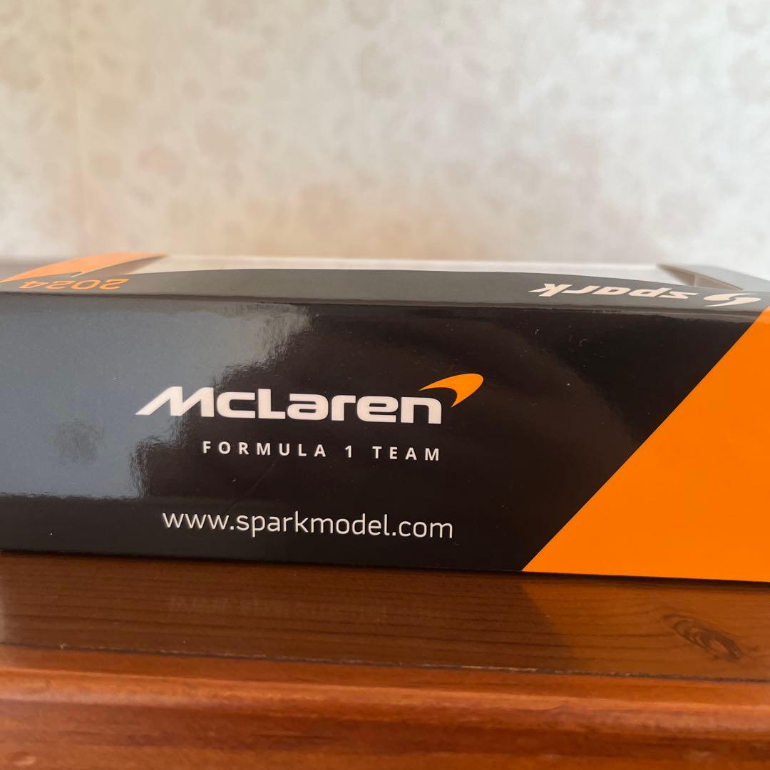 McLaren Formula 1 MCL38 ミニカー 2024