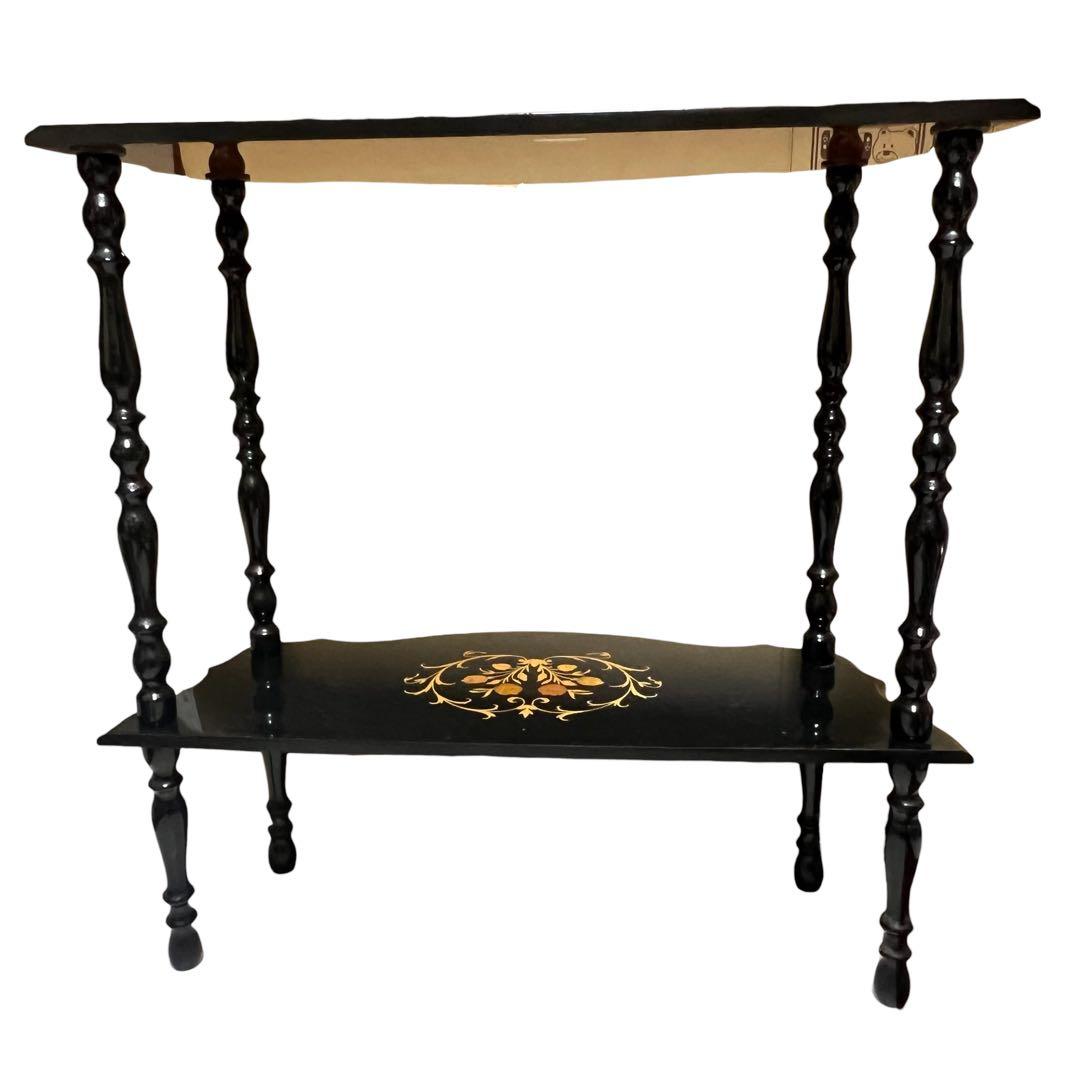 【良品】 Demain ドマン　コンソールテーブル サイドテーブル